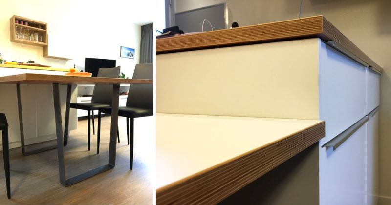 Décoration d'un appartement, rideaux sur-mesure, mobilier de chez Bo Concept, Habitat et AM PM - Julie Béringué Architecte d'intérieur à Toulouse